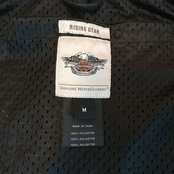 Women's Medium M Harley-Davidson Signature II Mesh Riding Gear Jacket 98382-10VW - Picture 6 of 8